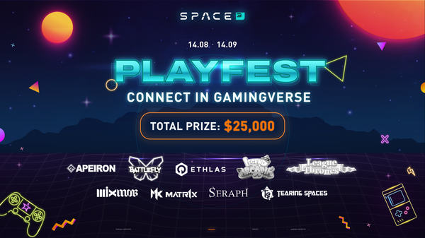 Space3 PlayFest: Connect in GamingVerse 🎉