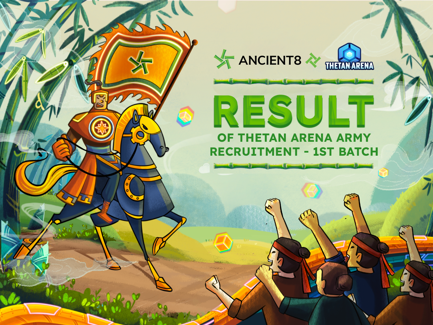 Ancient8 Thetan Arena Army Recruitment Result - 1st Batch