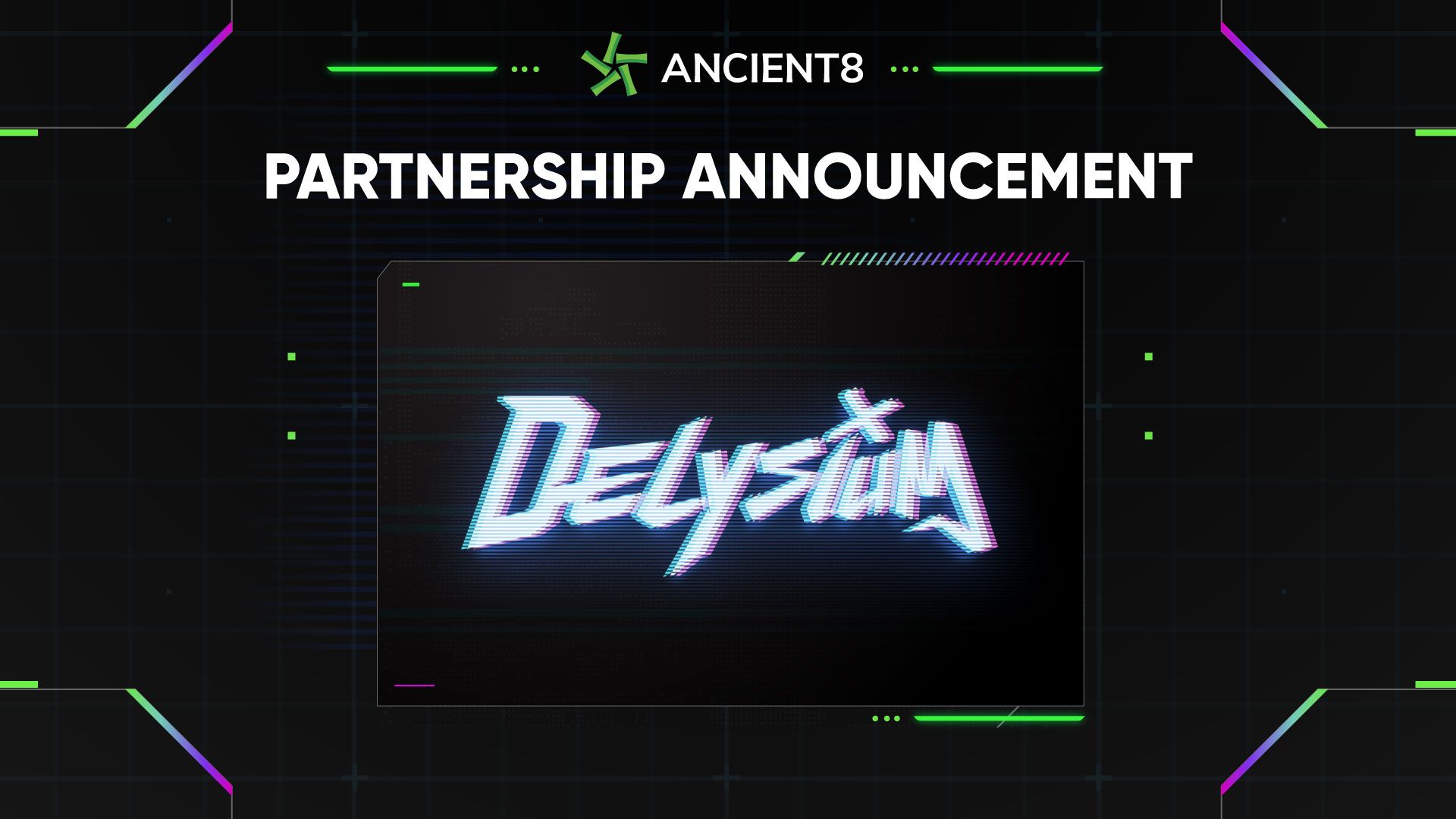 Ancient8 partners with Delysium, the World's First AAA Blockchain Game