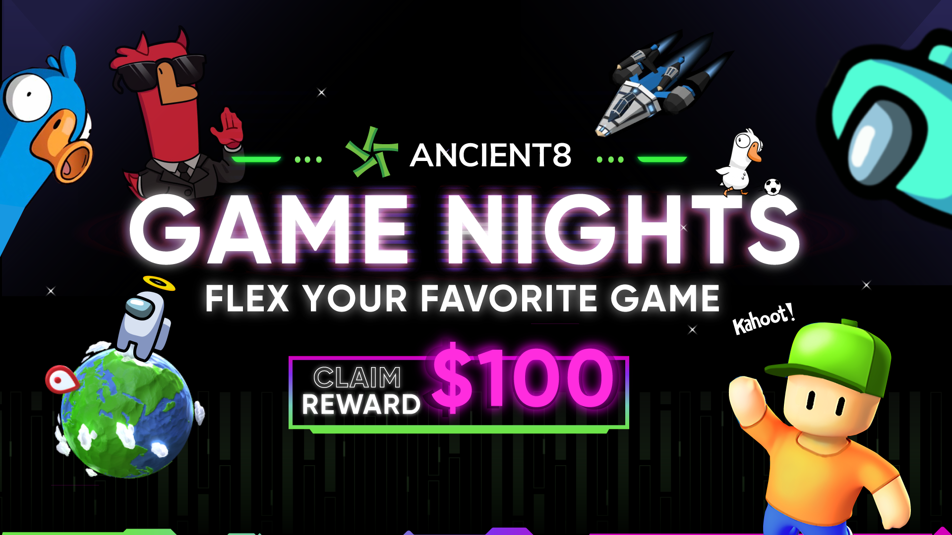 Ancient8 Game Night - Flex Your Favorite Game, Reward of $100