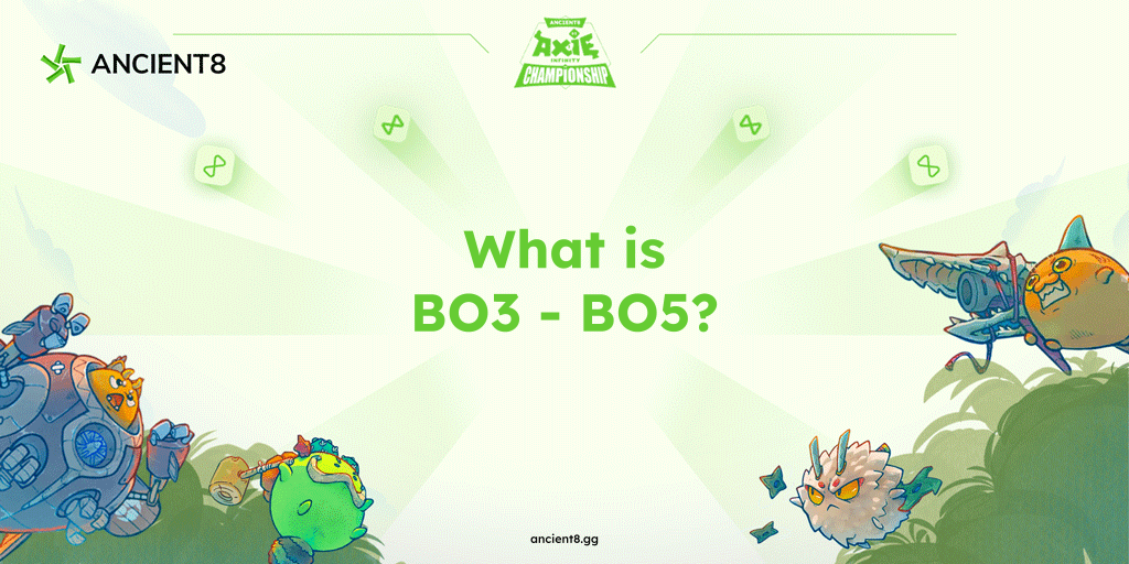 BO3 & BO5 - Key terms that determine the Axie Infinity VN Championship excellency