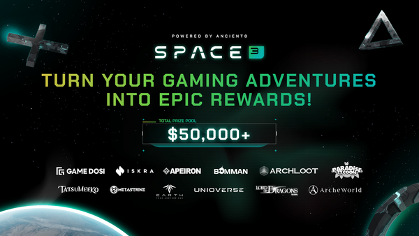 Turn Your Gaming Adventures Into Epic Rewards - Score $50,000 Prize Pool with Space3!